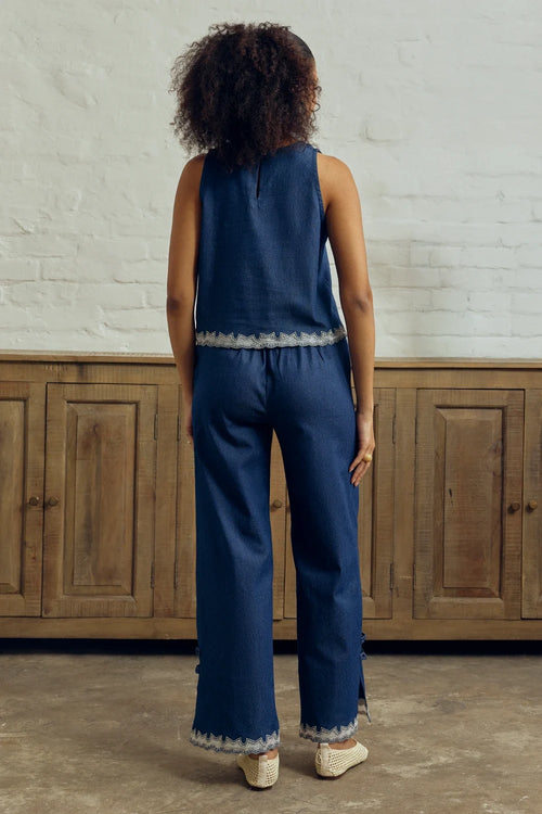 Noire Blue Co-ord Set