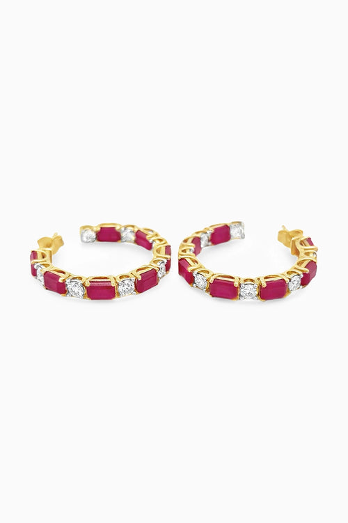 Ruby Enchant Hoops