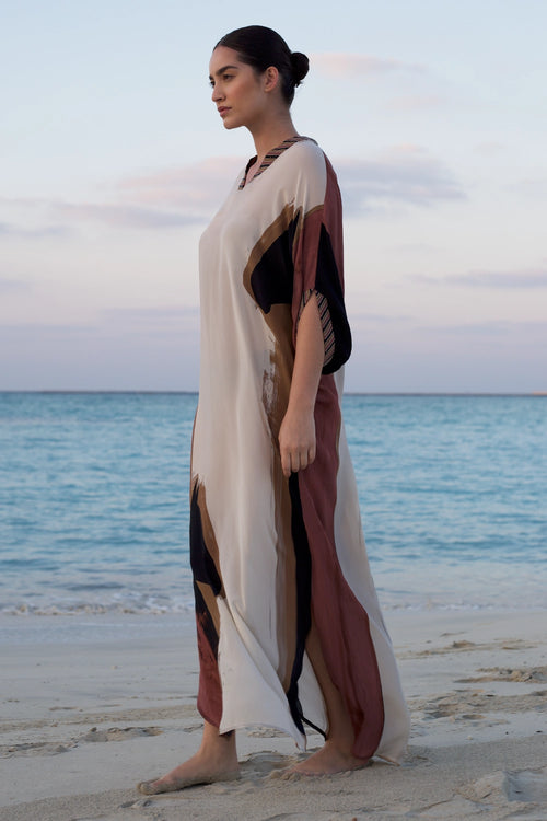 Horse Printed Kaftan