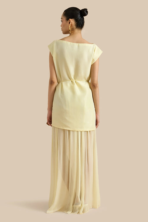 Bella Gather Skirt Set