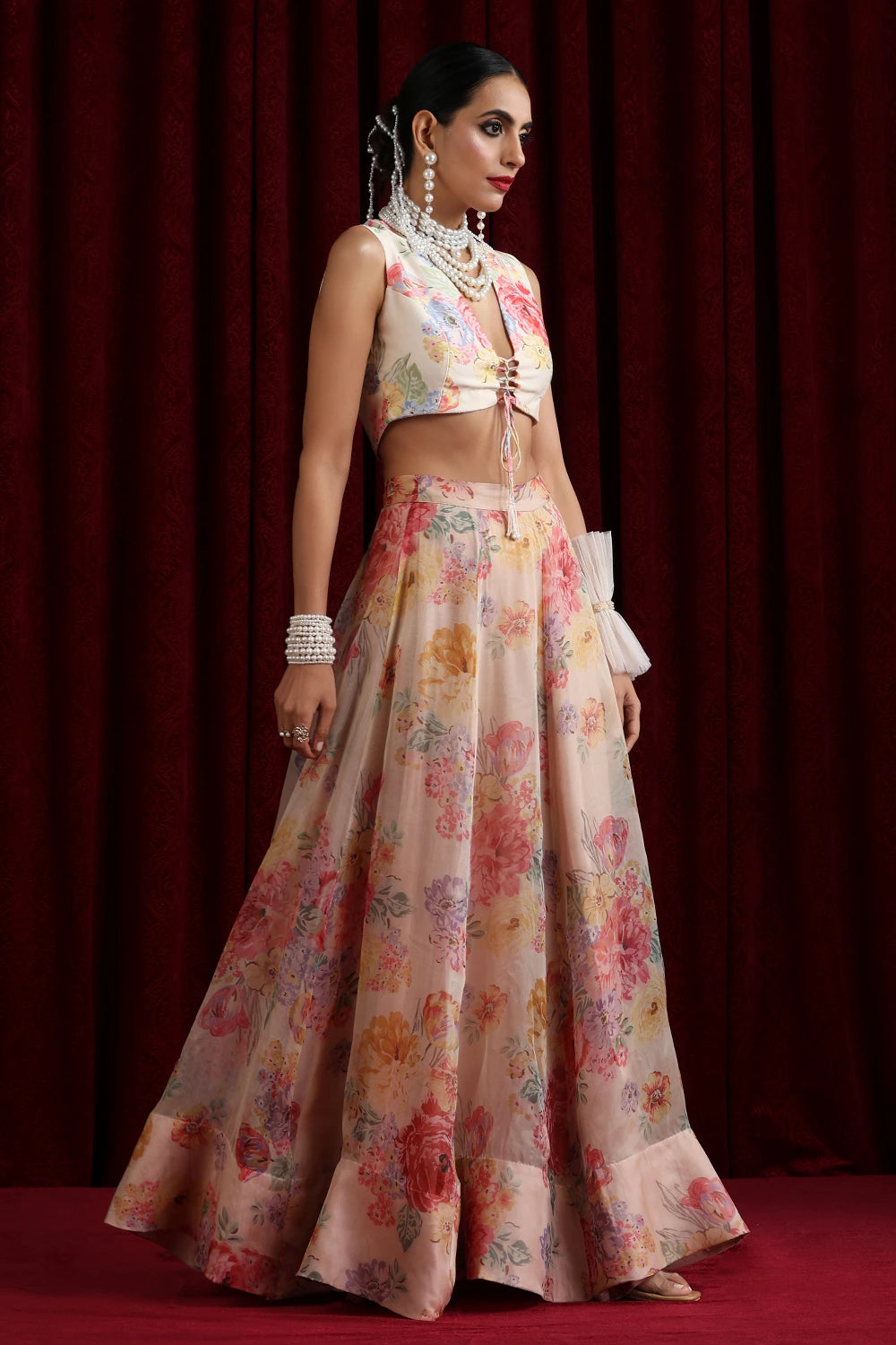 Rose Mahal Lehenga Set