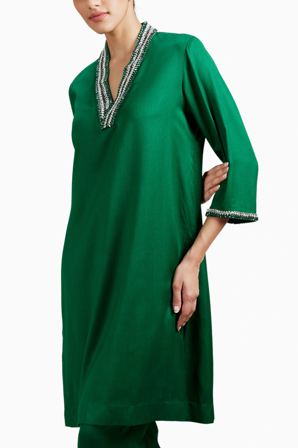 Étoile Emerald Kurta Set