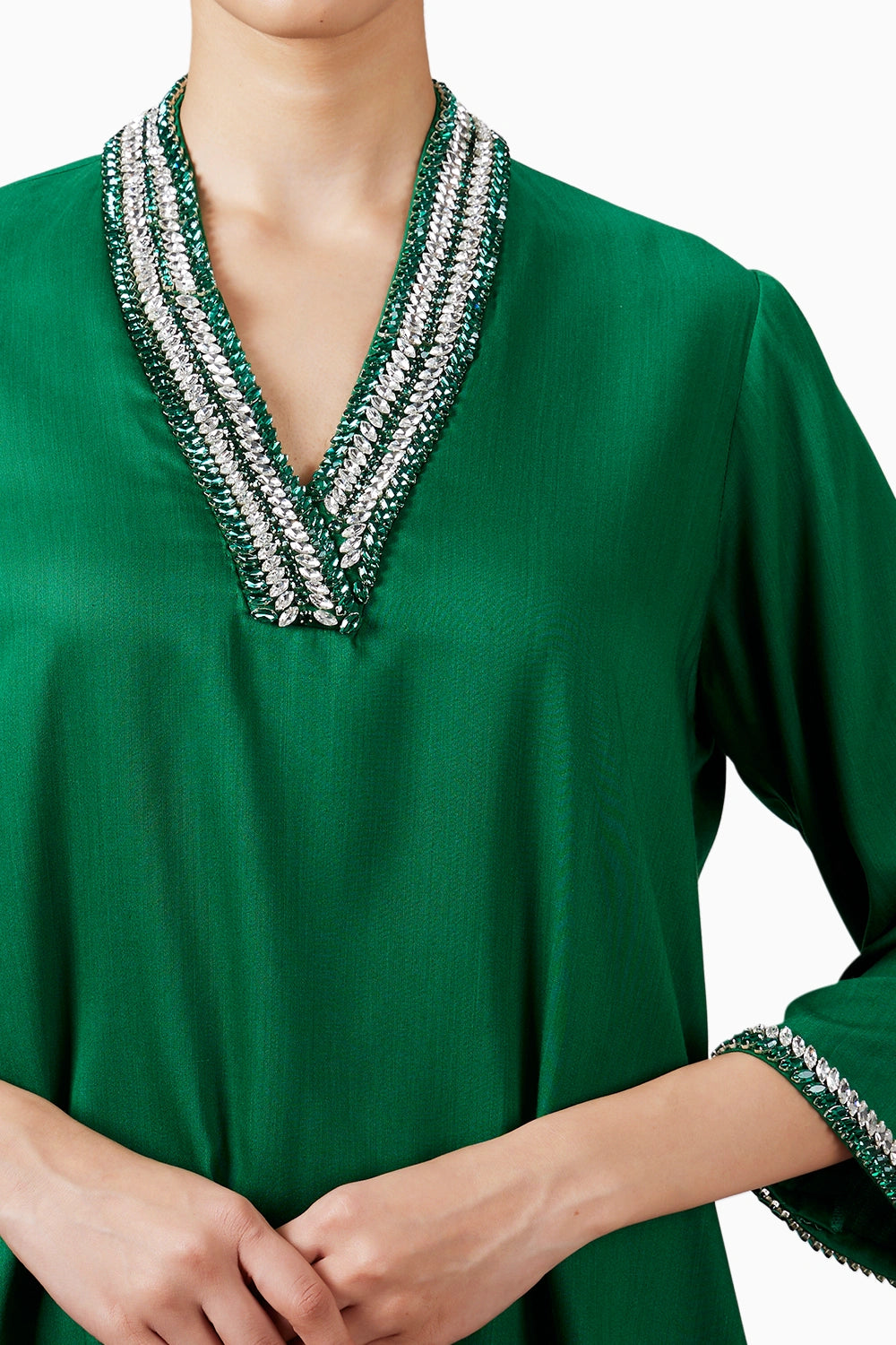 Étoile Emerald Kurta Set