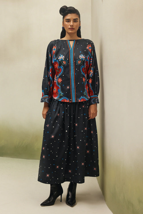 Garden Dancers Elle Top with Wlle Skirt