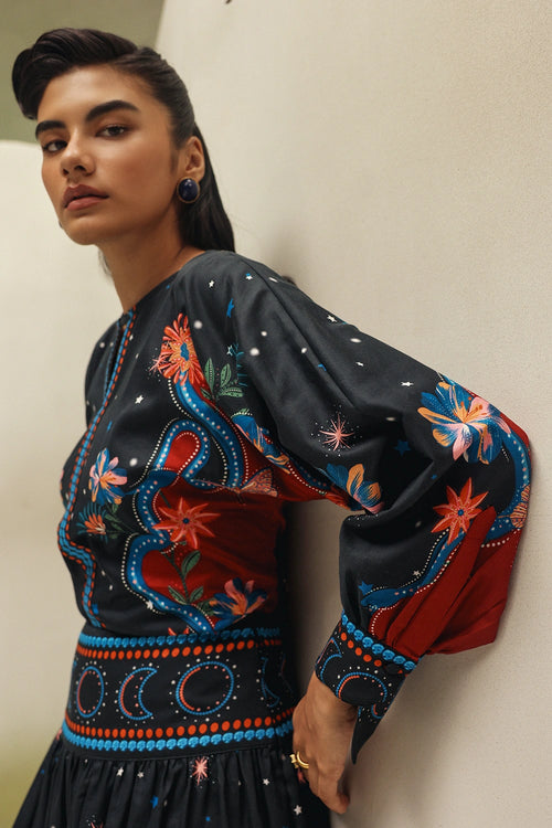 Garden Dancers Elle Top with Wlle Skirt