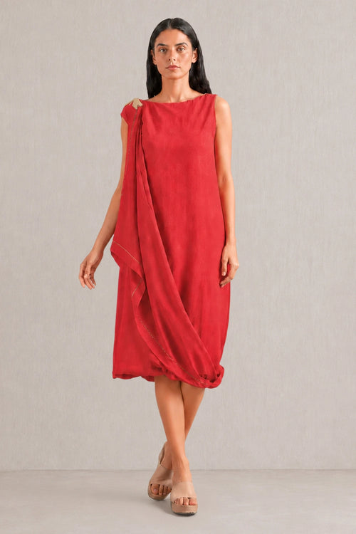 Watermelon Toga Dress