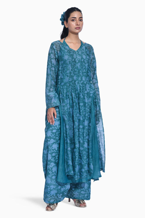 Blue Mori Layered Set