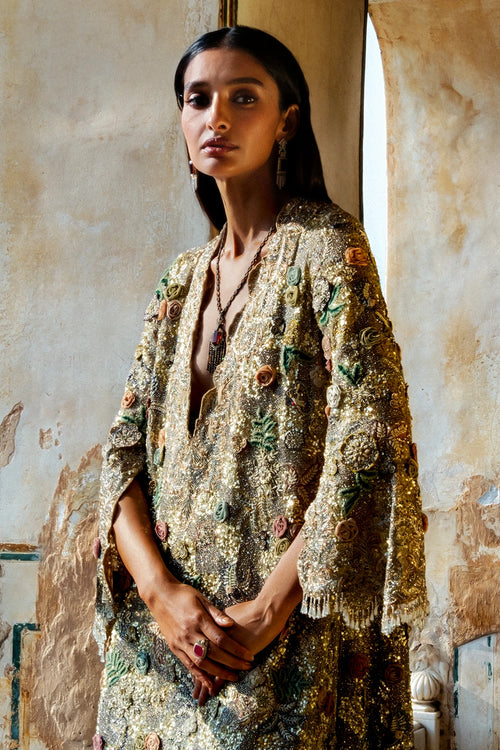 Rosette Kaftan Set