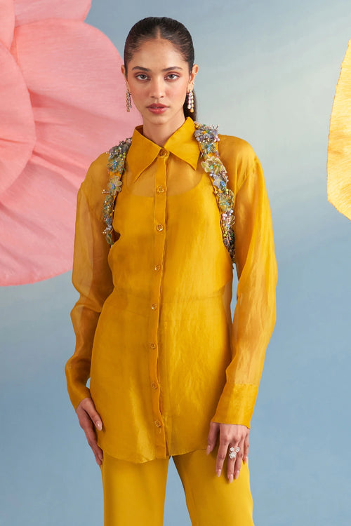 Noa Shirt and Bolero Set