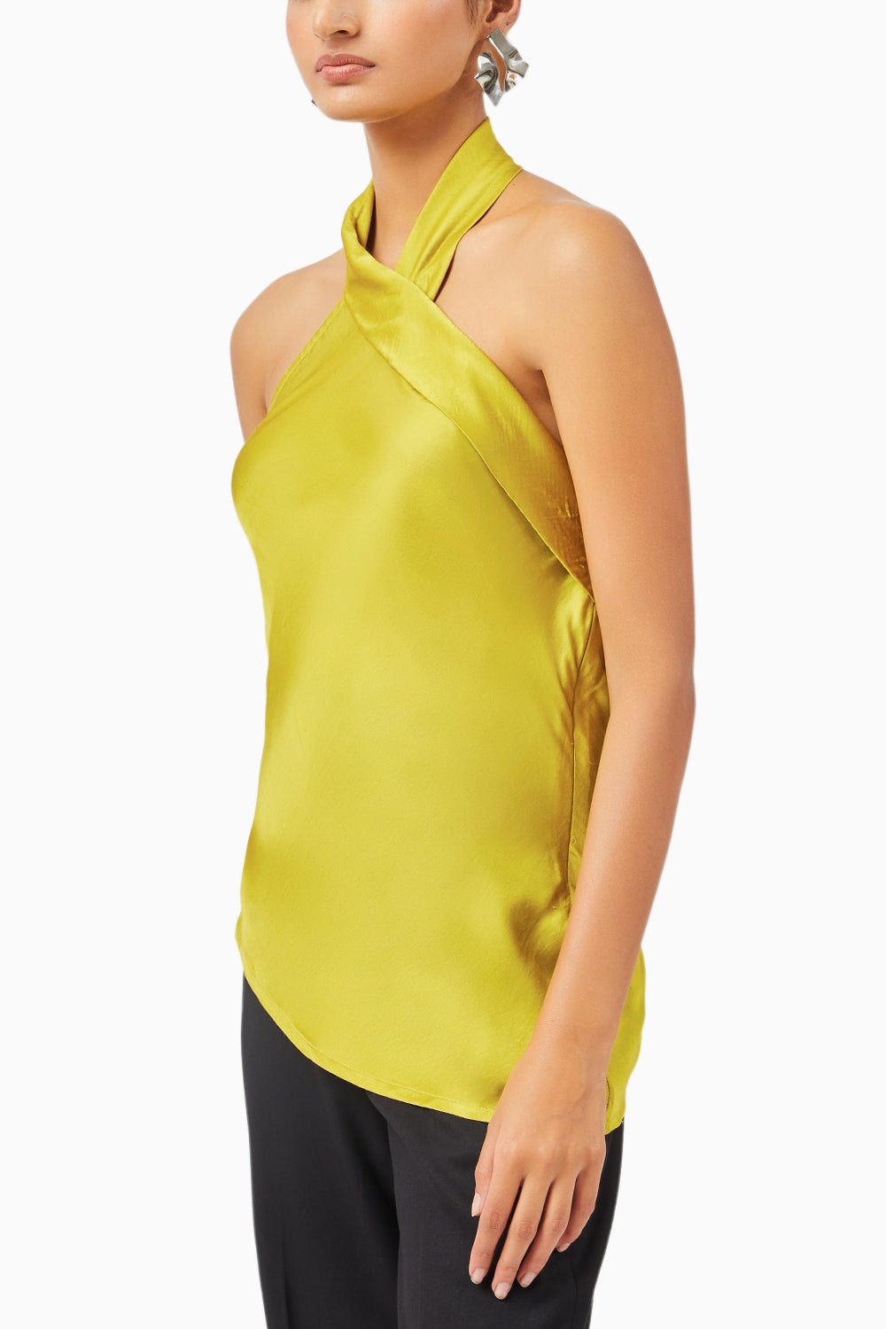 Lime Yellow Cyea Top