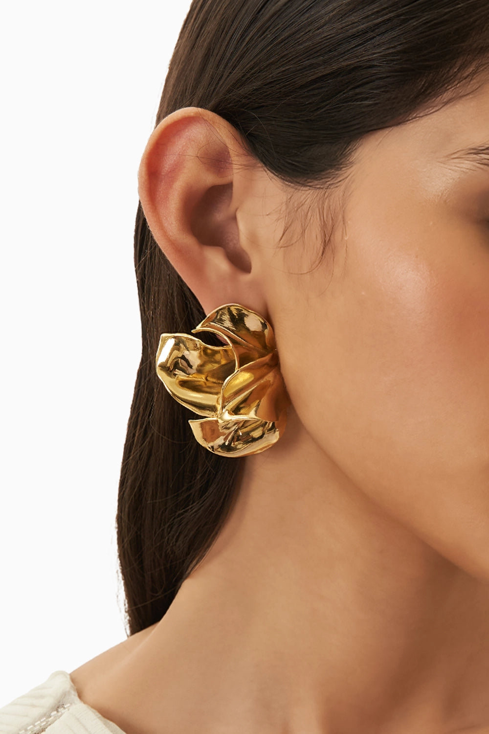 Magnolia Leaf Earrings