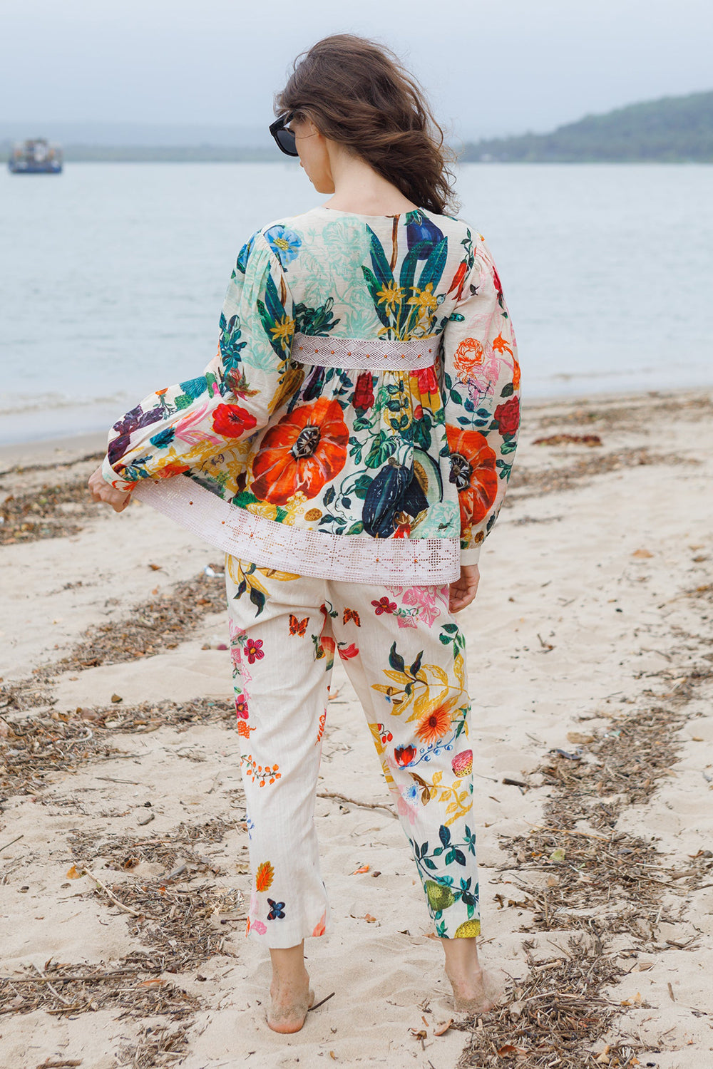 Cinnamon Lace Bloom Co-ord Set