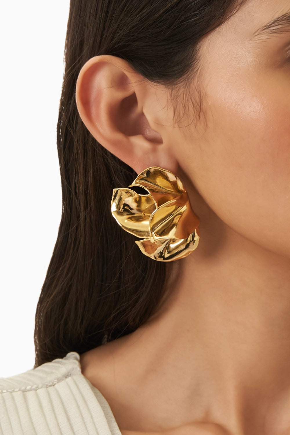 Magnolia Leaf Earrings