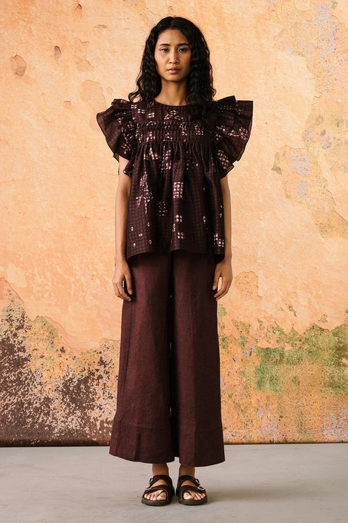 Plum Bloom Co-ord Set