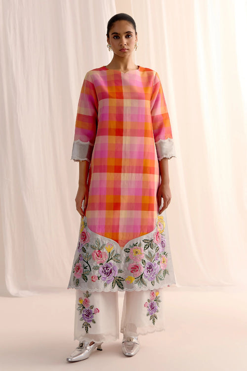 Multicolor Gulnaar Kurta