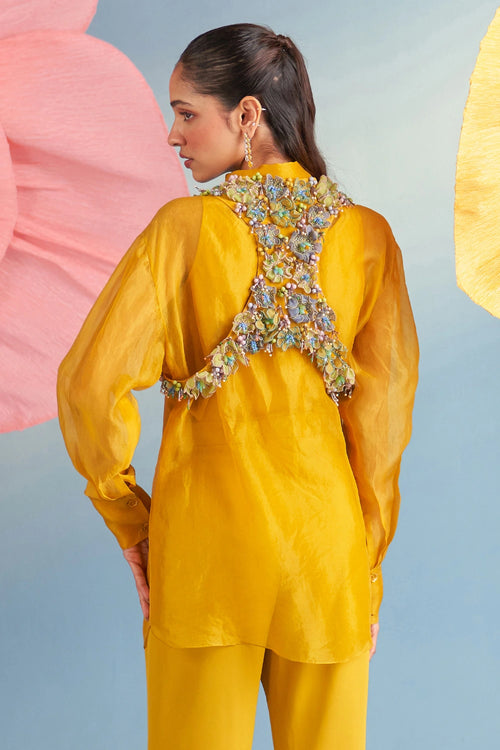 Noa Shirt and Bolero Set