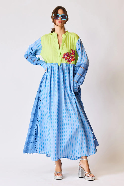 Color-Block Prairie Maxi