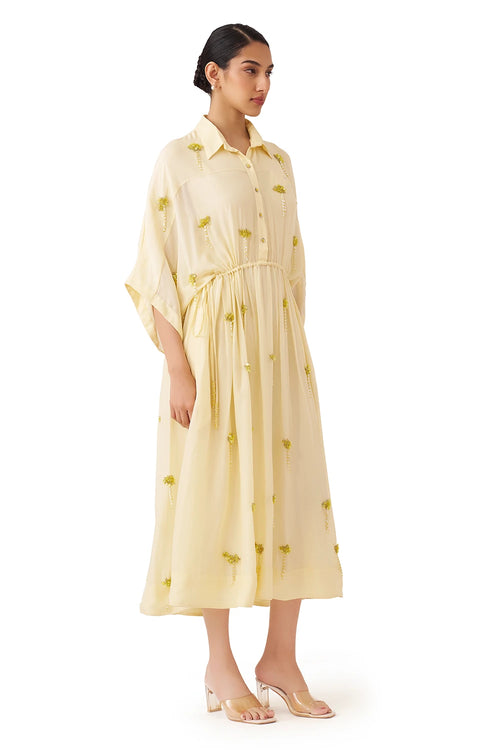 Oriva Pastel Yellow Dress