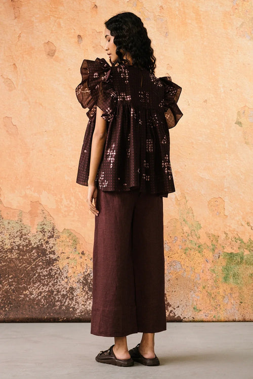 Plum Bloom Co-ord Set