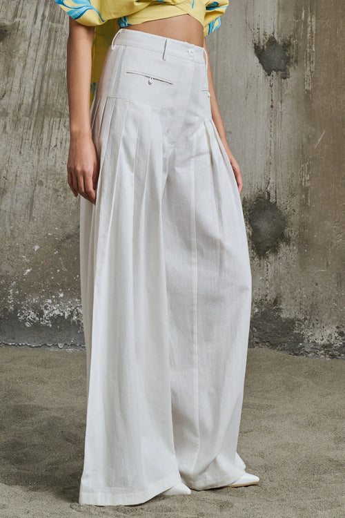 Moonlight Pleated Trousers