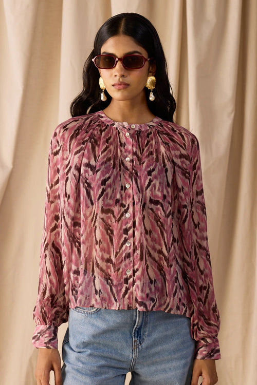 Ethereal Pink Blouse