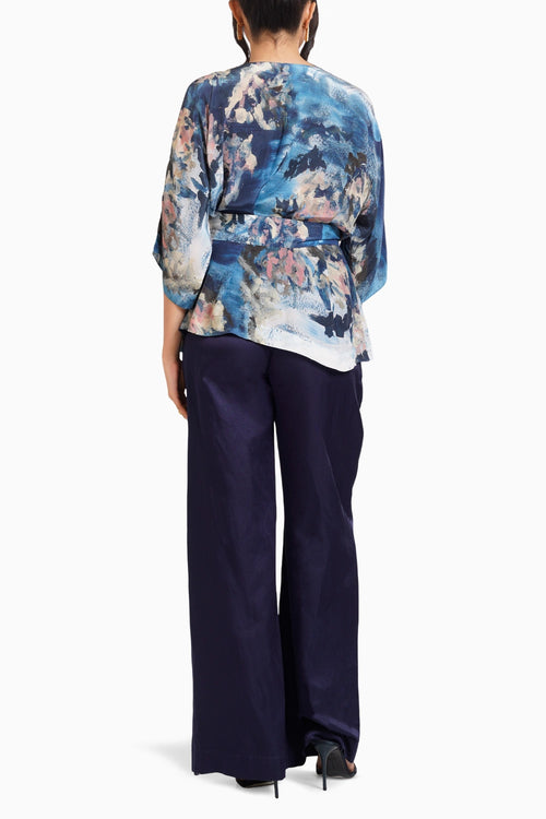 Nuri Wrap Top Set