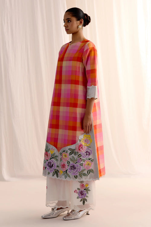 Multicolor Gulnaar Kurta