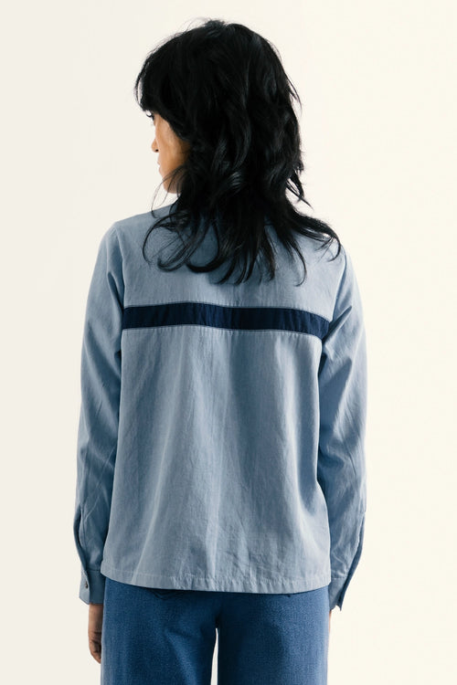 Contrast Stripe Shirt