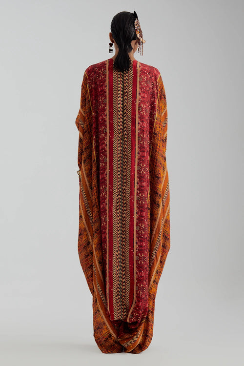 Yellow Vayu Kaftaan Jumpsuit