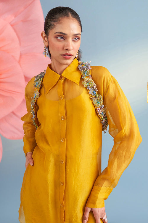 Noa Shirt and Bolero Set