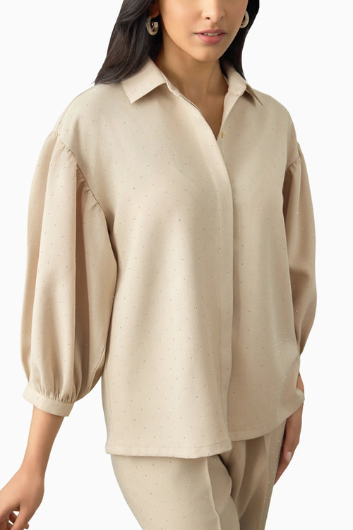 Luxe Glow Minimalist Co-ord Set