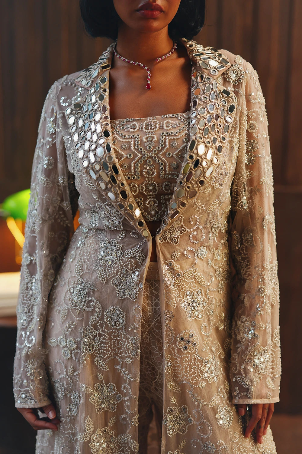 Fasana Long Blazer Set