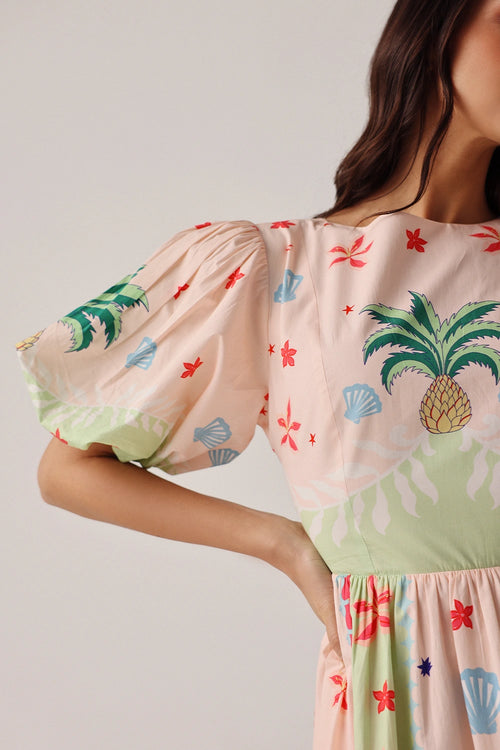Ananas Isles Lyla Midi Dress