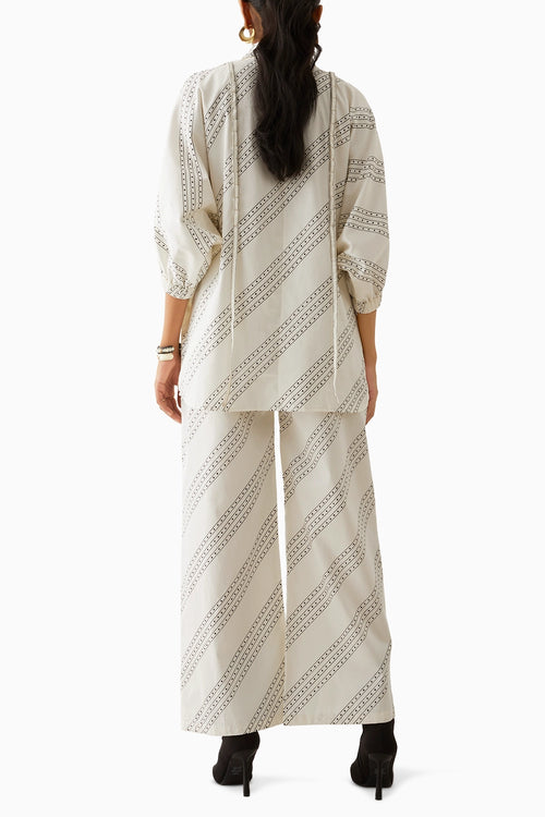 Dana Off White Co-ord Sets