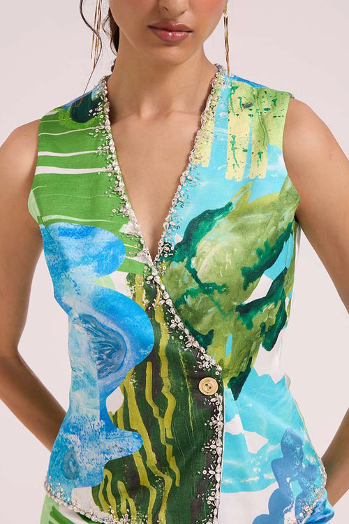 Nere Vest and Skirt