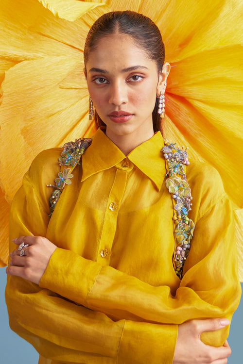 Noa Shirt and Bolero Set