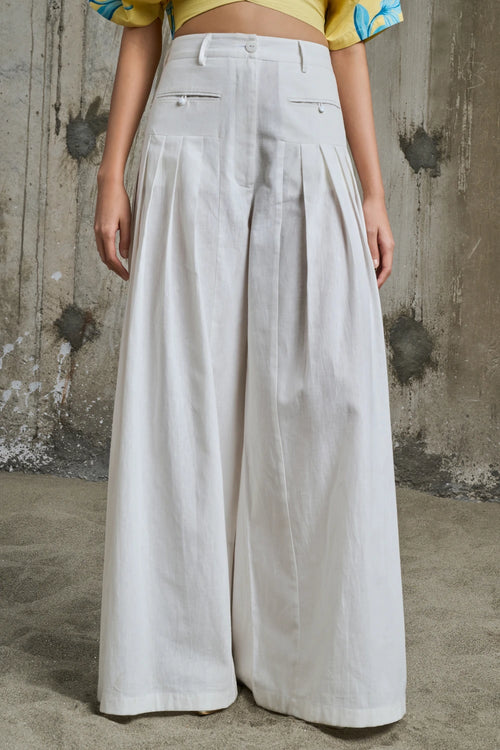 Moonlight Pleated Trousers