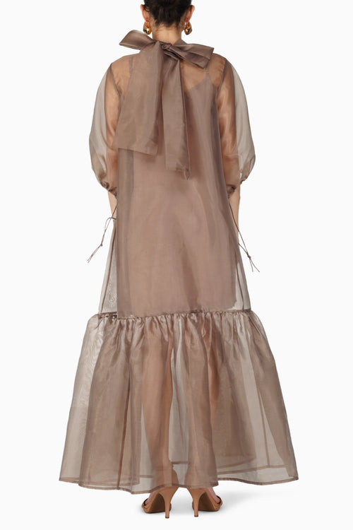 Brown Onda Dress