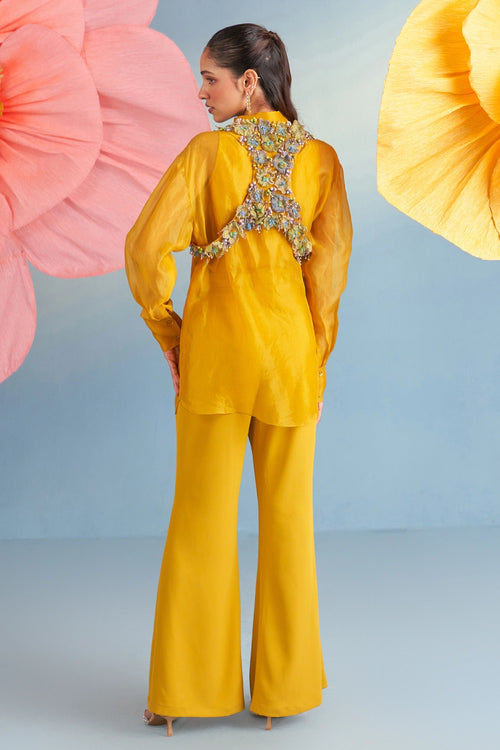 Daisy Mustard Yellow Co-ord Set