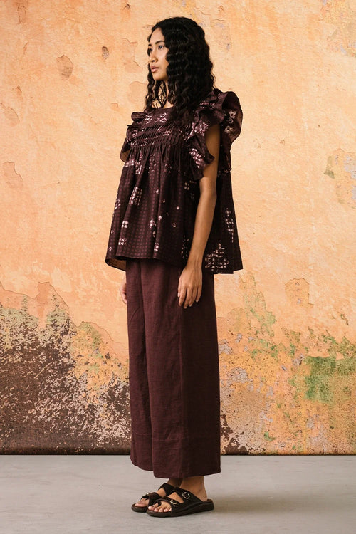 Plum Bloom Co-ord Set