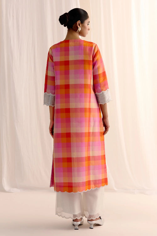Multicolor Gulnaar Kurta
