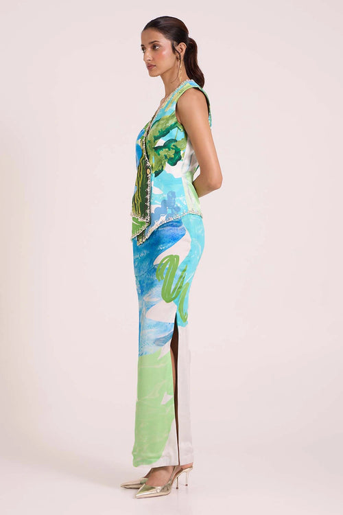 Nere Vest and Skirt