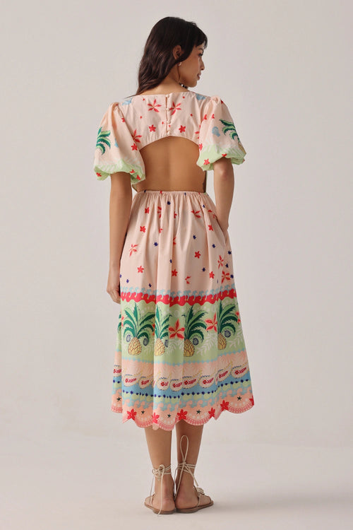 Ananas Isles Lyla Midi Dress