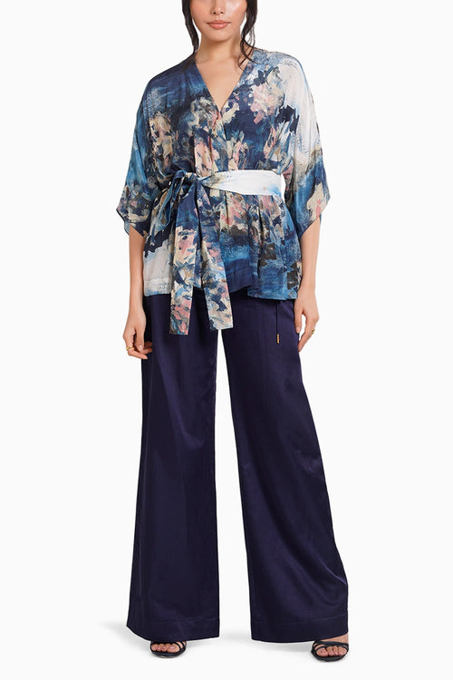 Nuri Wrap Top Set