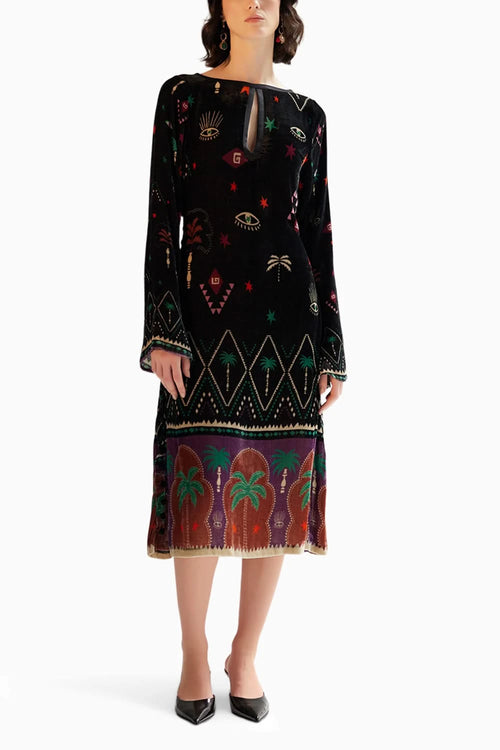 Arabian Nights Tina Midi Dress