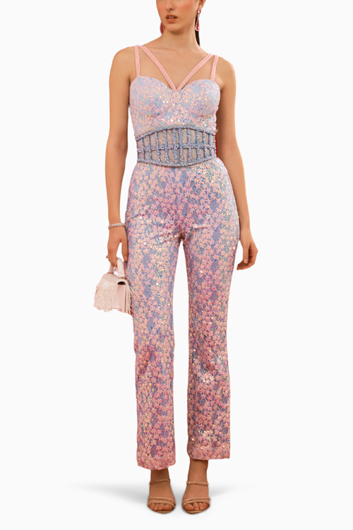 Cardi Jumpsuit Set