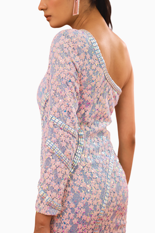 Cecca One Shoulder Midi Dress