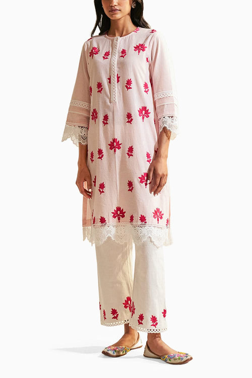 Pink Ruby Kurta Set