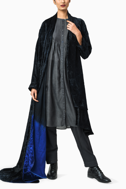 Royal Wrap Velvet Jacket