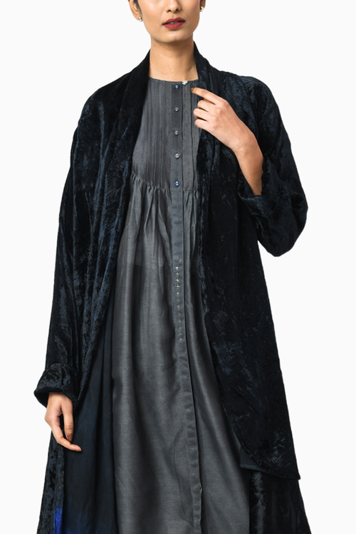 Royal Wrap Velvet Jacket